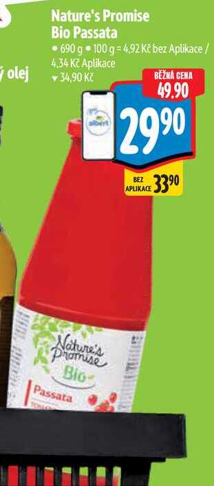 Nature's Promise Bio Passata, 690 g