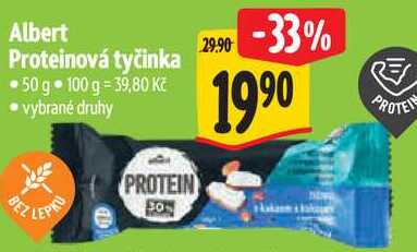 Albert Proteinová tyčinka, 50 g 