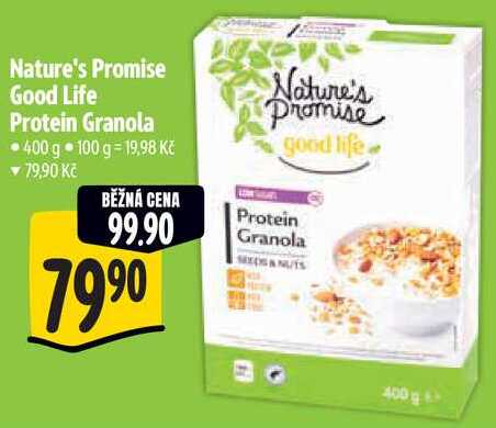 Nature's Promise Good Life Protein Granola, 400 g 