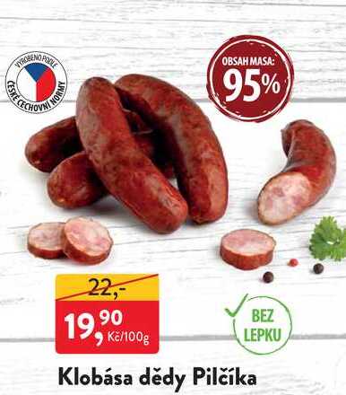 Klobása dědy Pilčíka 100g