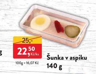 Šunka v aspiku 140 g 