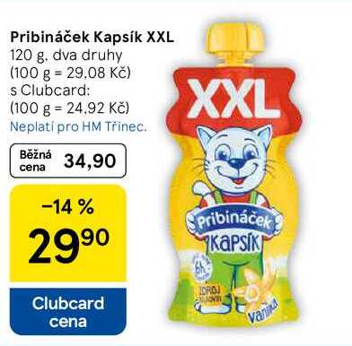 Pribináček Kapsík XXL, 120 g