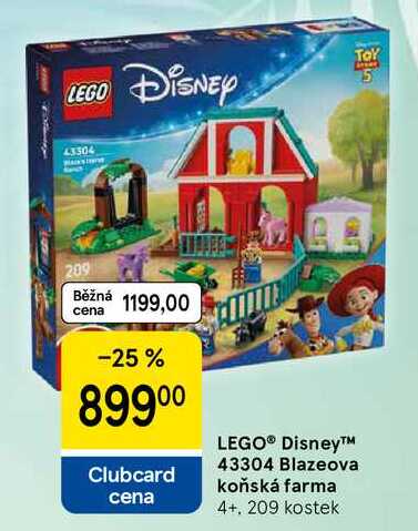 LEGO® Disney™ 43304 Blazeova koňská farma 4+, 209 kostek