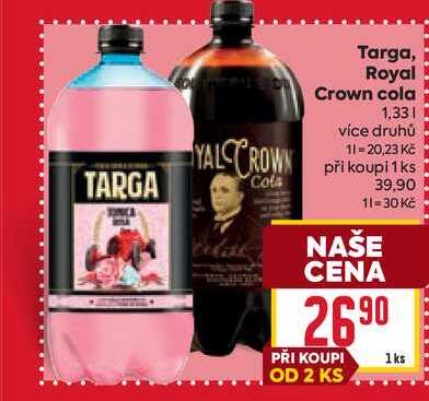 Targa, Royal Crown cola 1,33l 