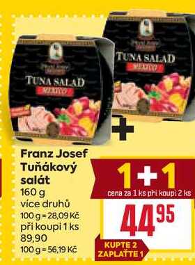 Franz Josef Tuňákový salát 160 g