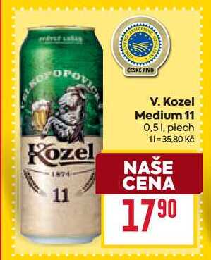 V. Kozel Medium 11 0,51, plech