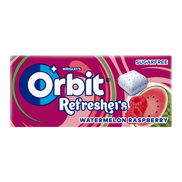 Orbit Refresher žvýkačky s příchutí Meloun Malina