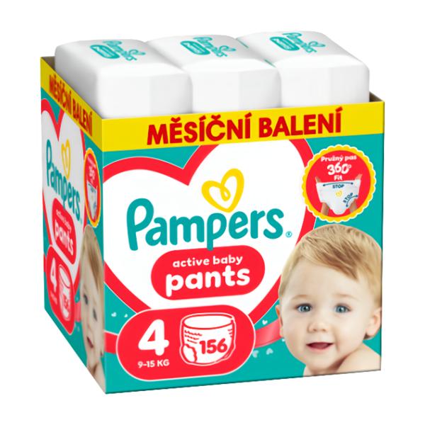 Pampers Plenkové kalhotky Monthly Box, vel. 4 (9-14 kg)