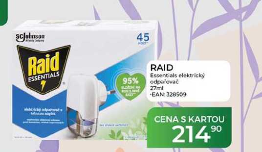 RAID Essentials elektrický odpařovač 27ml