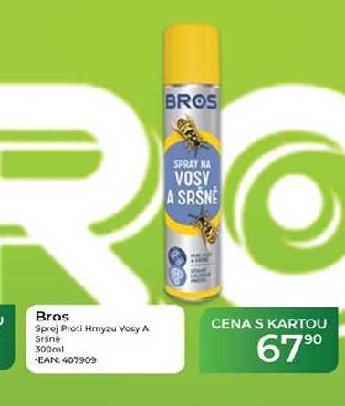 Bros Sprej Proti Hmyzu Vesy A Sršně 300ml