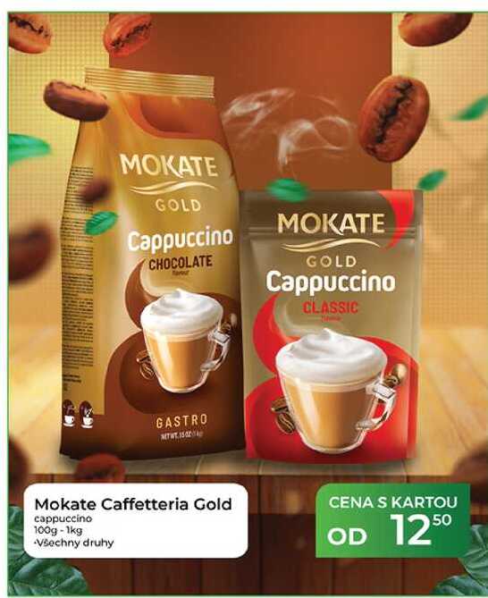 Mokate Caffetteria Gold cappuccino 100g-1kg