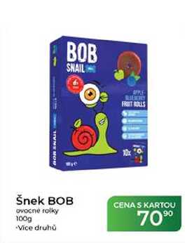Šnek BOB Ovocné rolky 100g