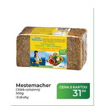 Mestemacher Chleb celozrnný 500g