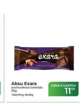 Aksu Exara pochoutková čokoláda 90 g