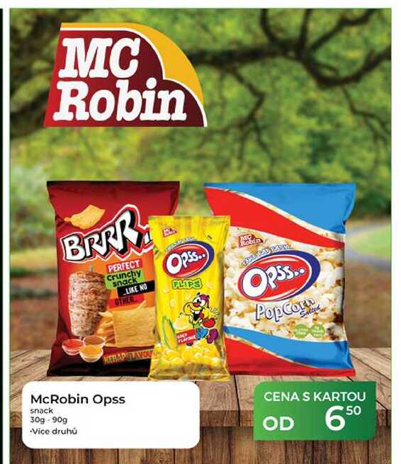 McRobin Opss snack 30g-90 g