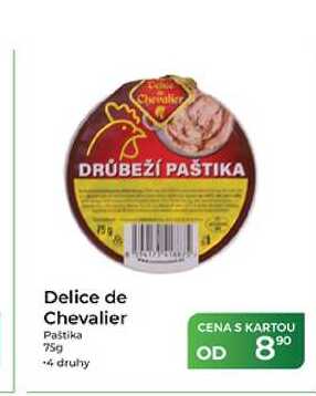 Delice de Chevalier Paštika 75g