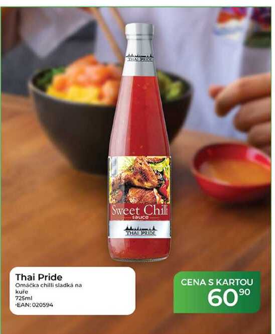Thai Pride Omáčka chilli sladká na kuře 725ml
