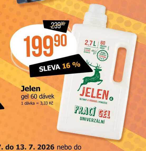 Jelen gel 60 dávek