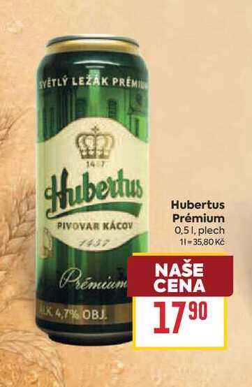Hubertus Prémium 0,51, plech