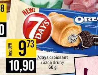 7days croissant různé druhy 60 g