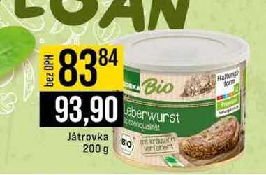 Játrovka 200 g