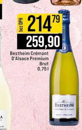 Bestheim Crémant D'Alsace Premium Brut 0,75l