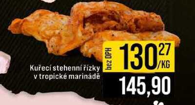 Kuřecí stehenní řízky v tropické marinádě 1kg