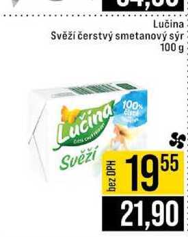 Lučina Svěží čerstvý smetanový sýr 100 g