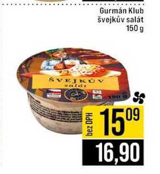 Gurmán Klub Švejkův salát 150 g