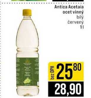 Antica Acetaia ocet vinný bilý červený 1l