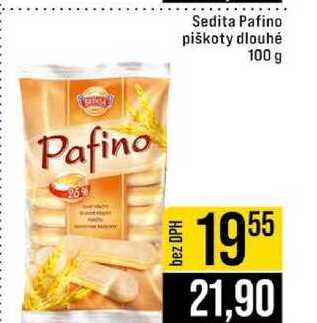 Sedita Pafino piškoty dlouhé 100 g 