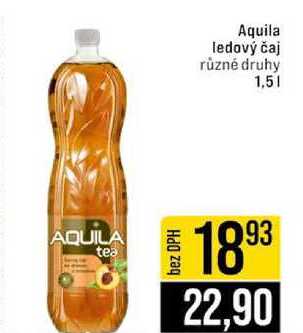 Aquila ledový čaj různé druhy 1,5l
