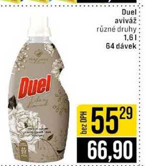 Duel aviváž různé druhy 1,6l 64 dávek