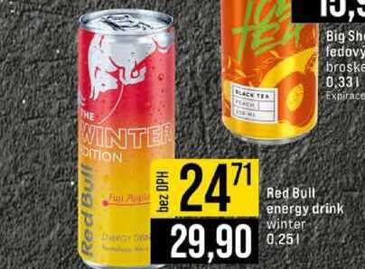 Red Bull energy drink winter 0,25l 