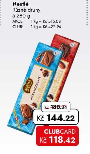 Nestlé Různé druhy à 280 g