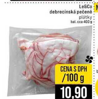 Le&Co debrecínská pečeně plátky bal cca 400 g