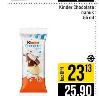 Kinder Chocolate nanuk 55 ml