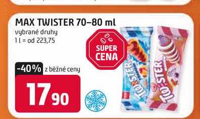 MAX TWISTER 70-80 ml