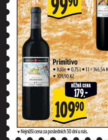 Primitivo 0,75 l