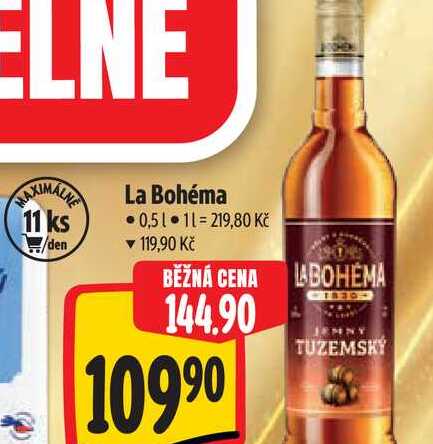 La Bohéma 0,5 l