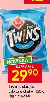 Twins sticks vybrané druhy 150 g