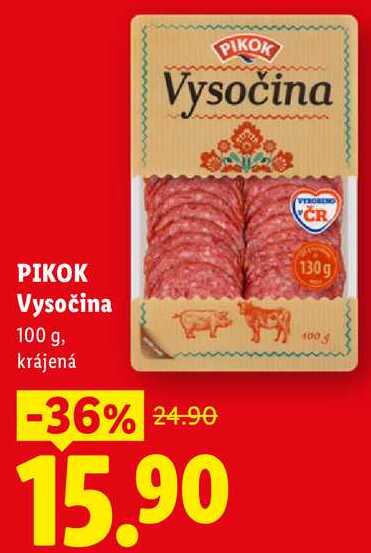 PIKOK Vysočina, 100 g
