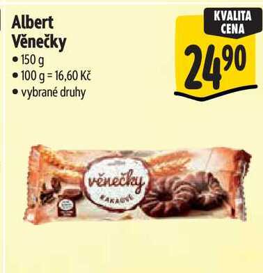 Albert Věnečky, 150 g