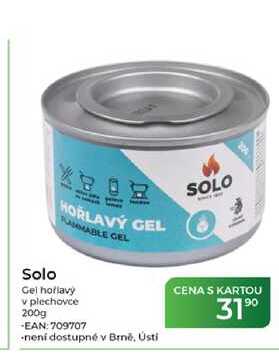 Solo Gel hollavý v plechovce 200g