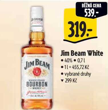 Jim Beam White, 0,7 l