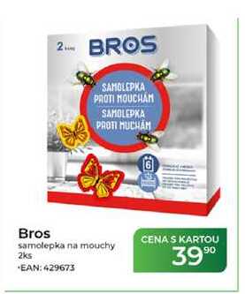 Bros samolepka na mouchy 2ks