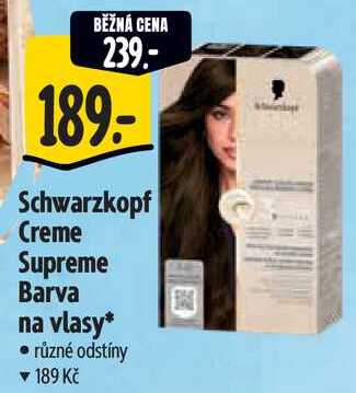 Schwarzkopf Creme Supreme Barva na vlasy