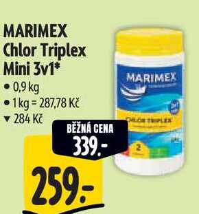 MARIMEX Chlor Triplex Mini 3v1, 0,9 kg