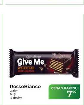 RossoBianco wafer 40g
