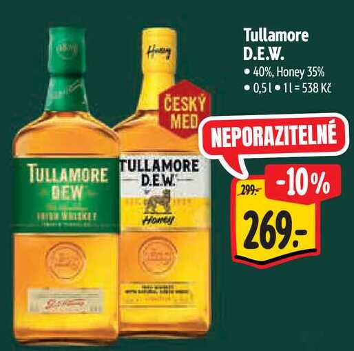 Tullamore D.E.W., 0,5 l